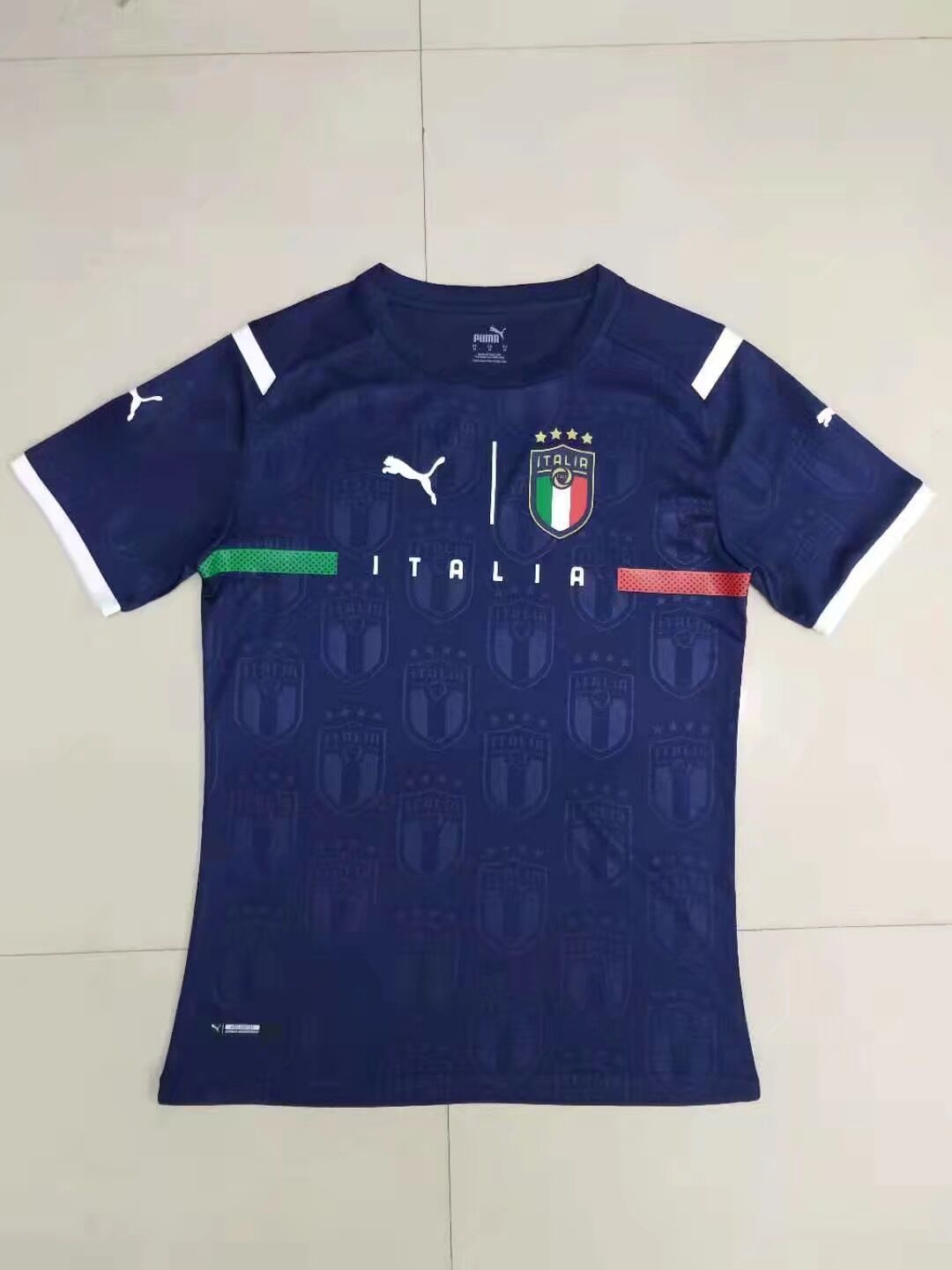 AAA Quality Italy 21/22 GK Dark Blue Soccer Jersey